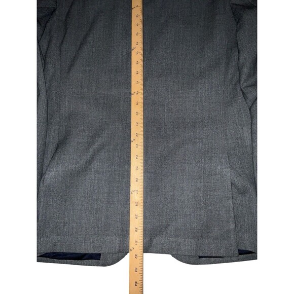 J.Crew Jacket Mens Long 42 L Gray LUDLOW TOLLEGNO 1900 Wool Blazer Sport Coat - Picture 8 of 11